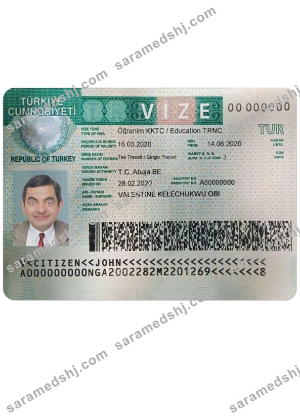 TURKEY visa
